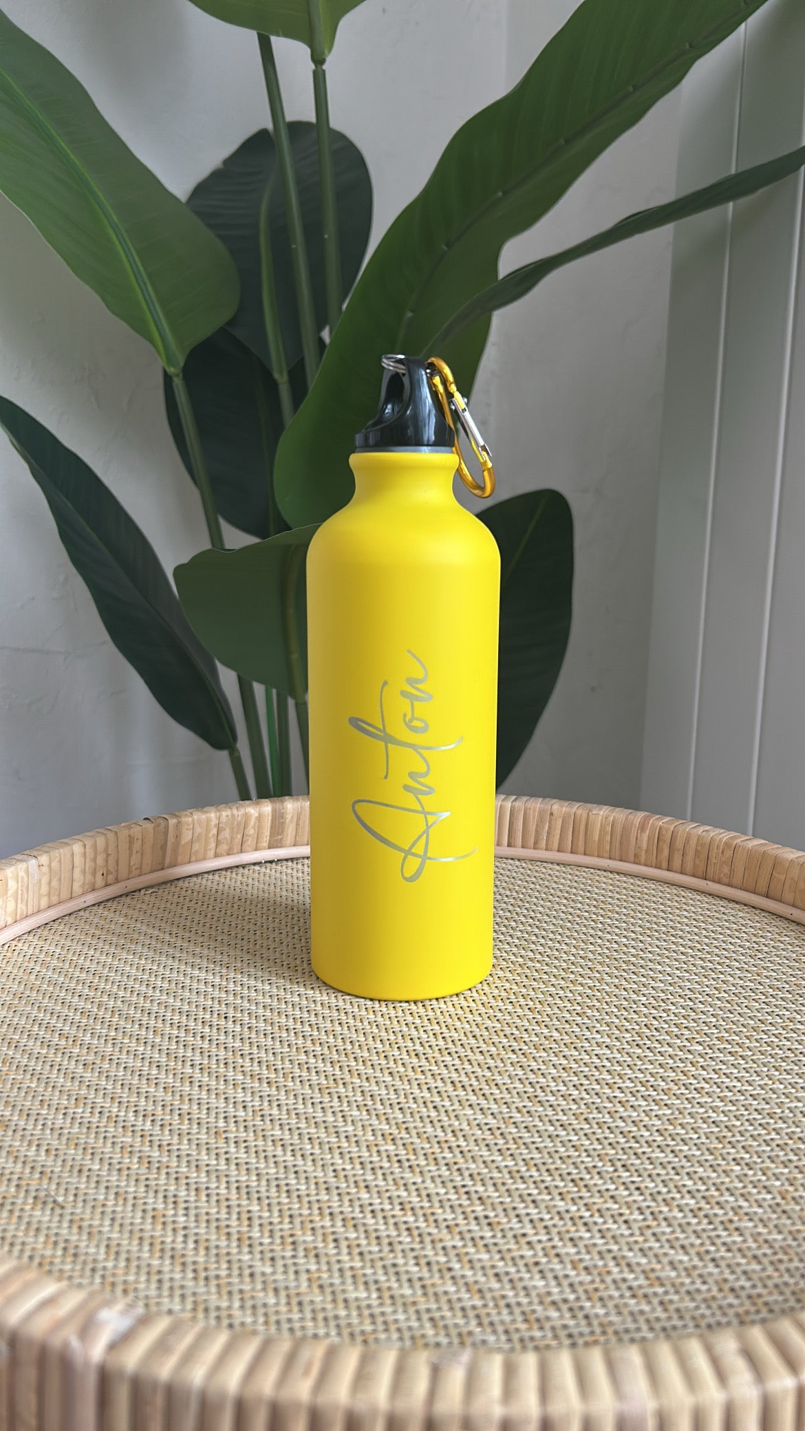 Borraccia in alluminio con moschettone 540 ml