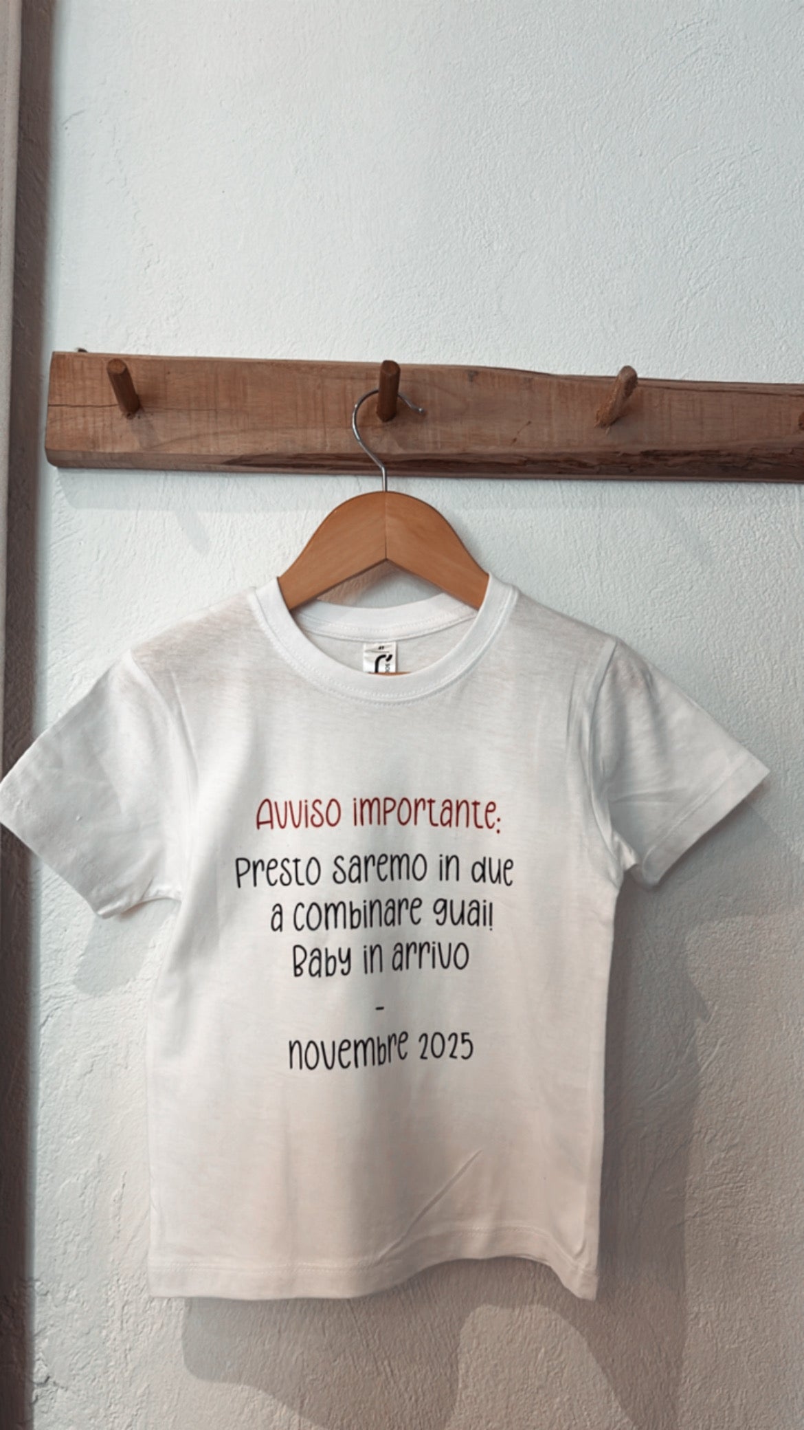 T- shirt corta bambino