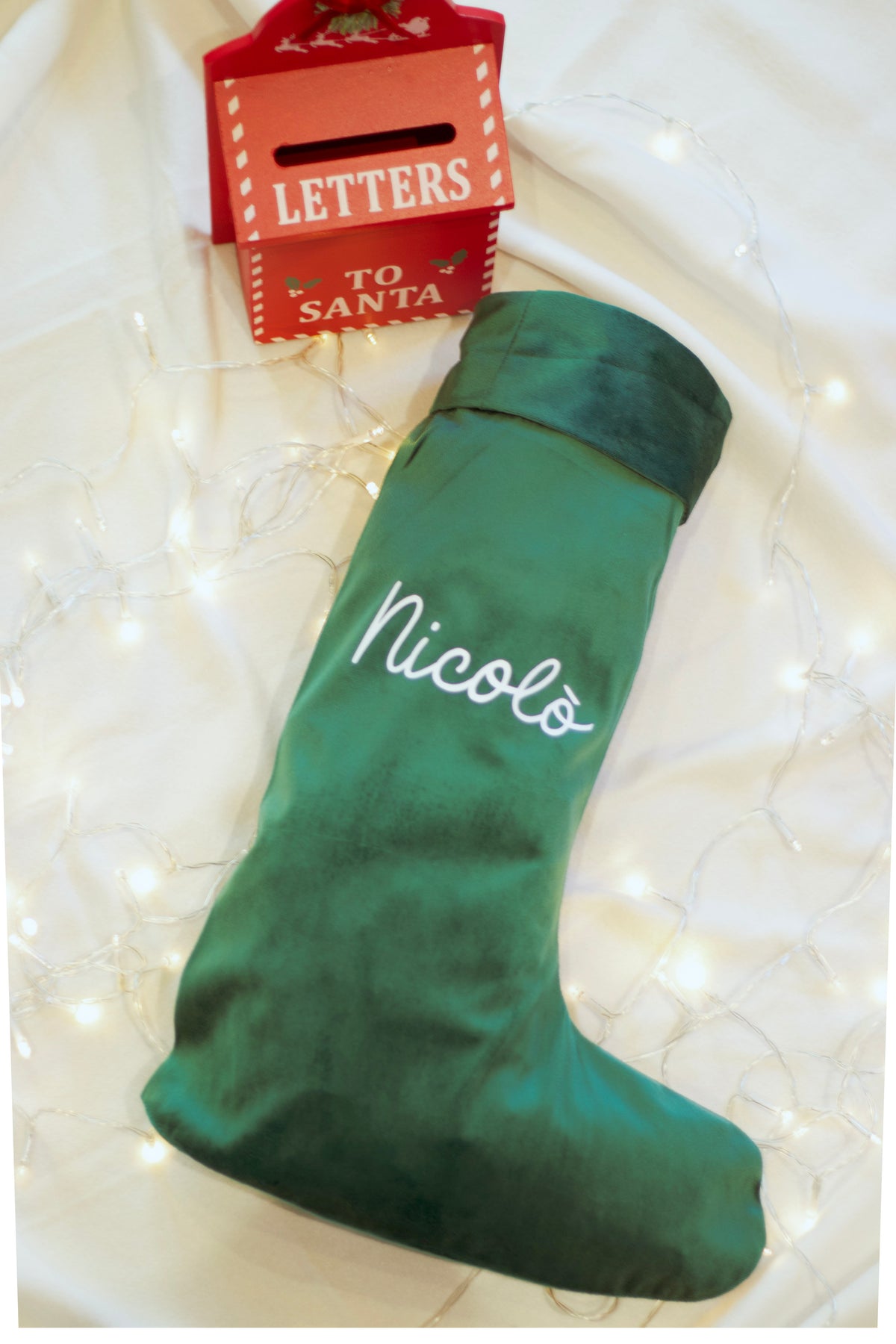 Calza  della befana personalizzata