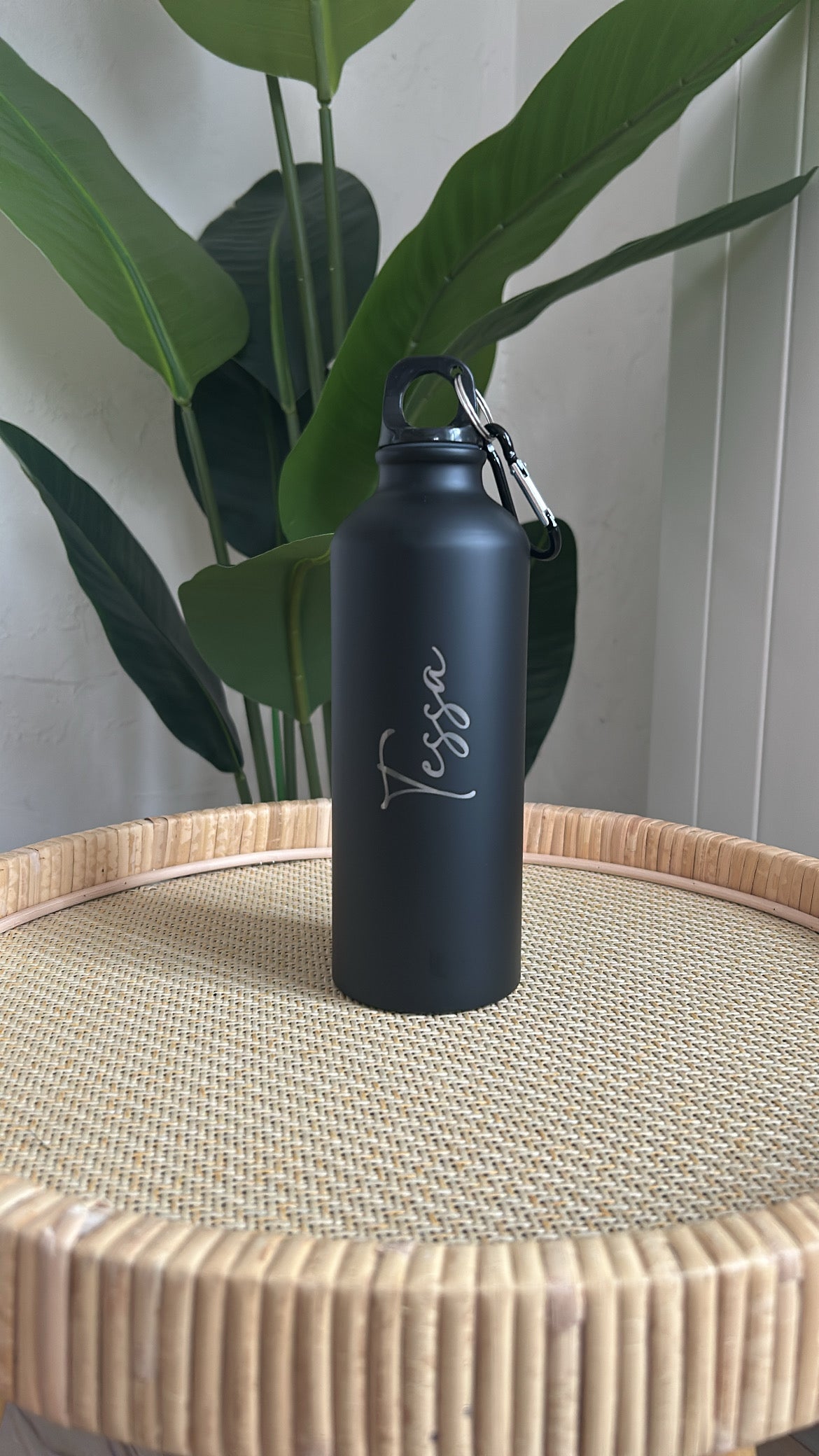 Borraccia in alluminio con moschettone 540 ml