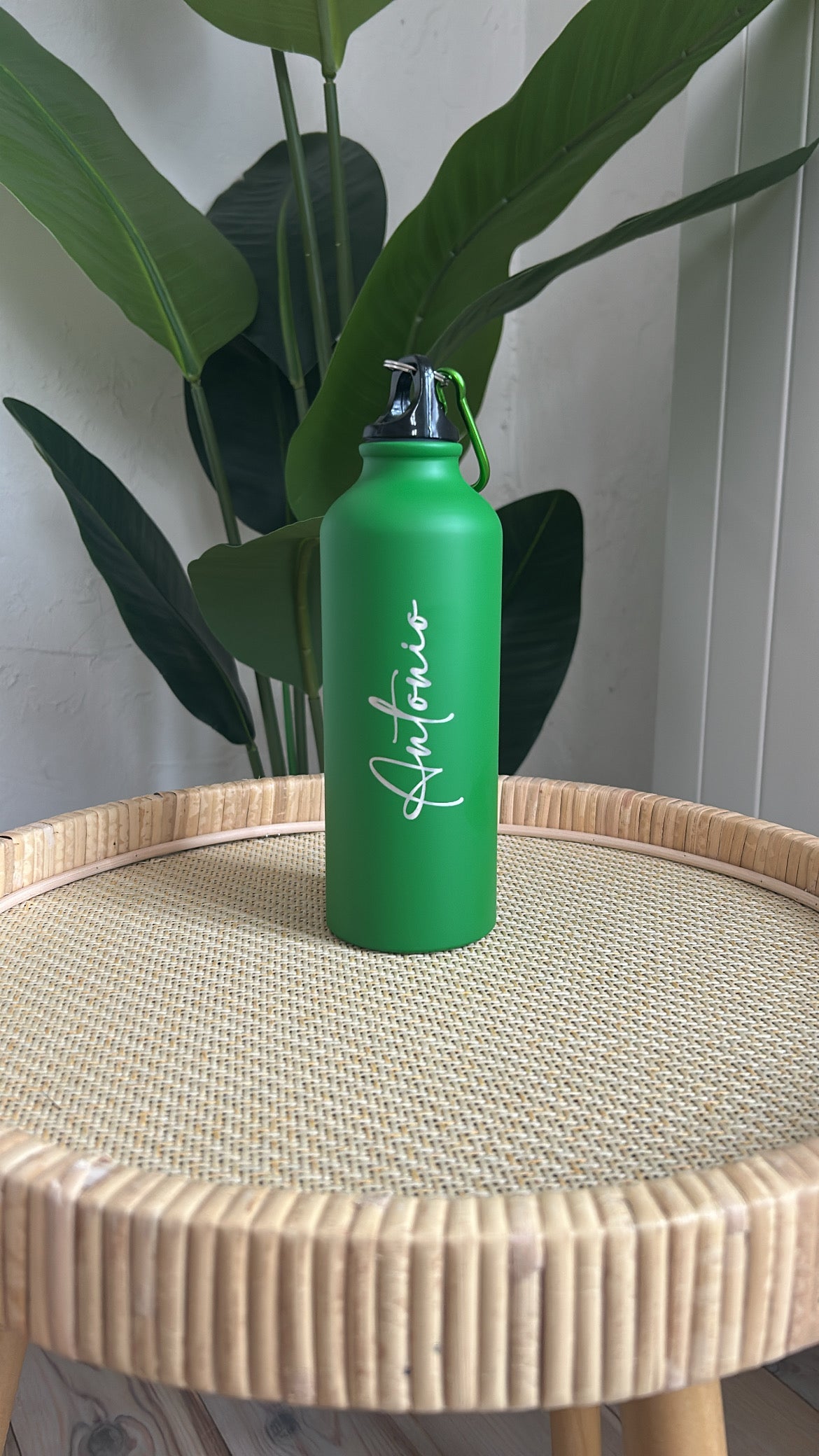 Borraccia in alluminio con moschettone 540 ml