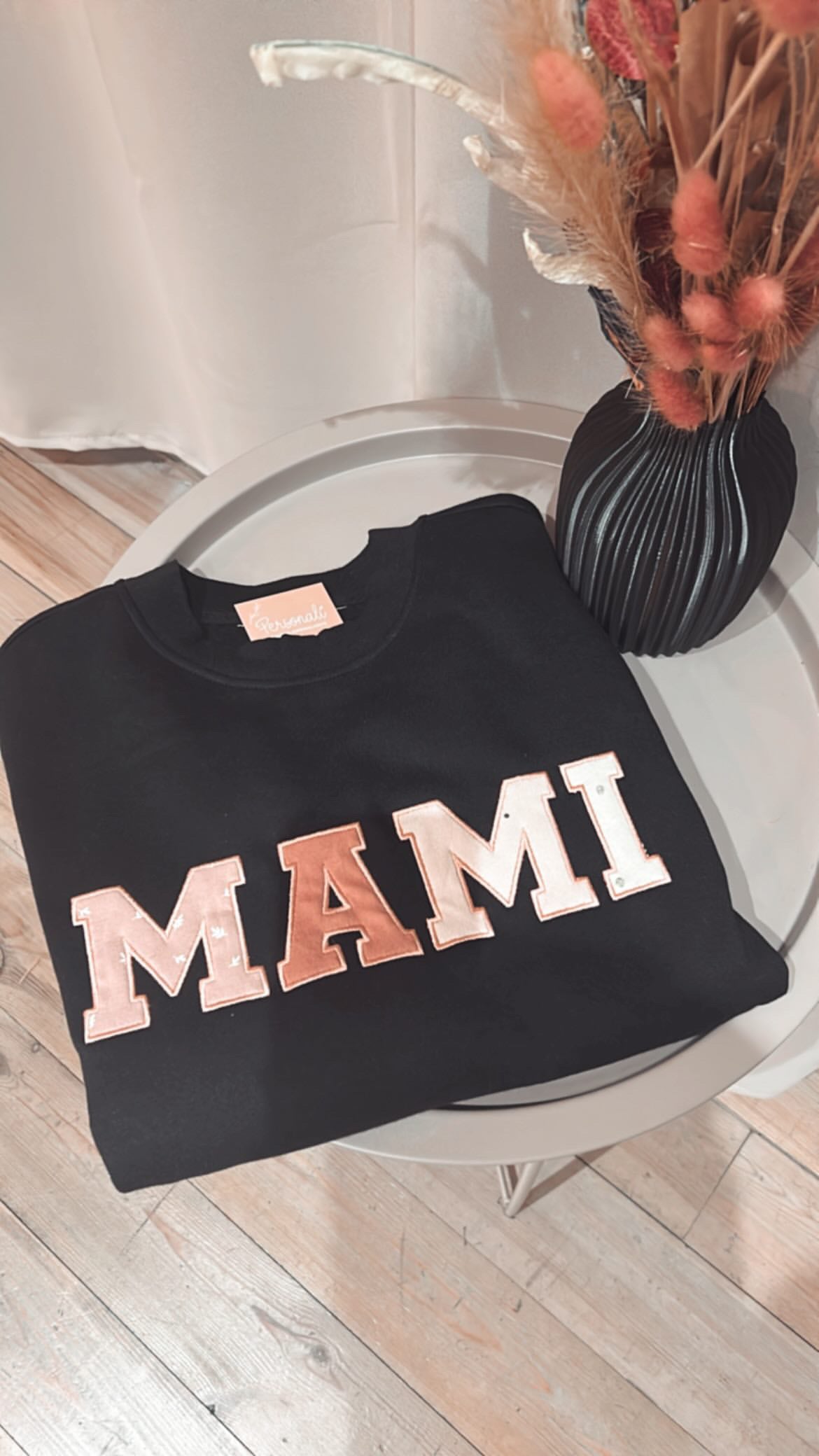 Felpa con body MAMMA