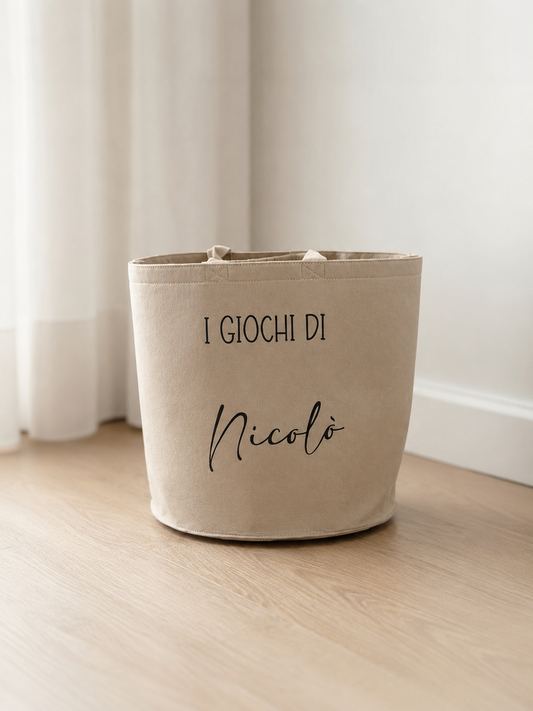 Cesta porta giochi