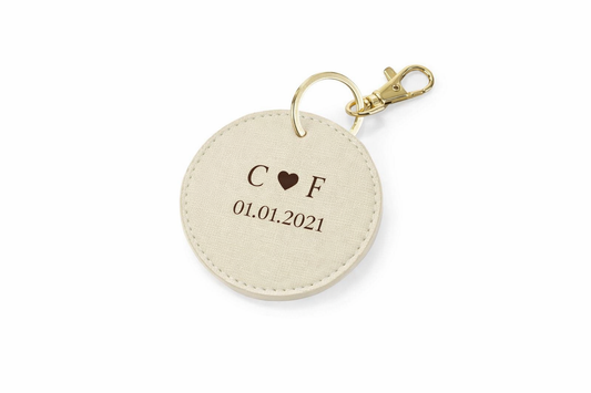 Porta chiave  rotondo personalizzato