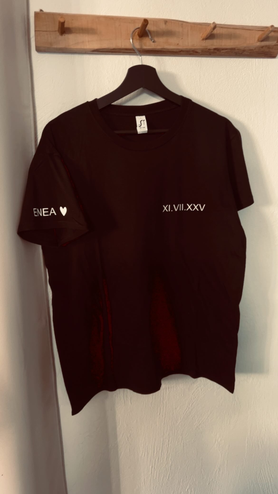 T shirt con data