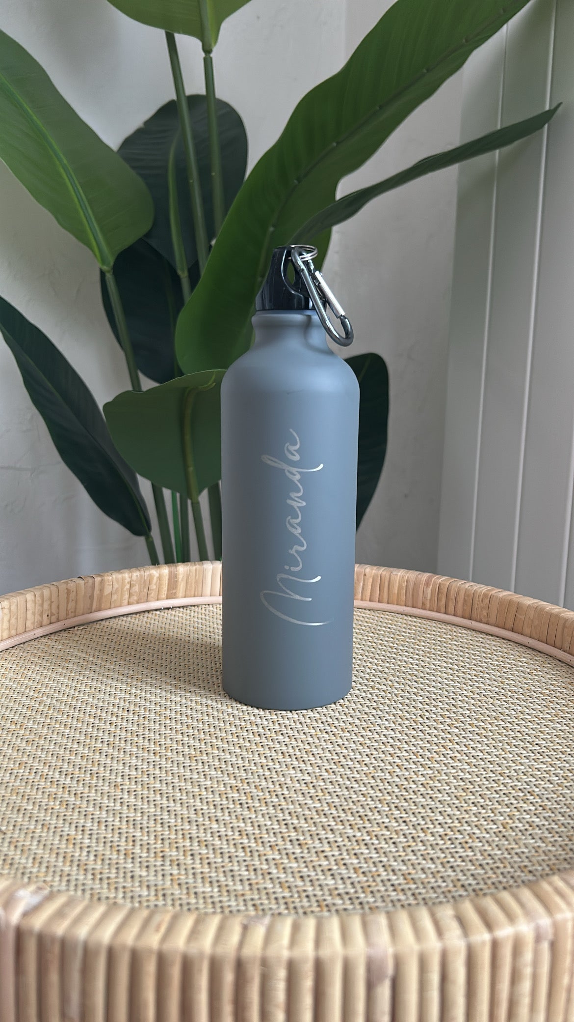 Borraccia in alluminio con moschettone 540 ml