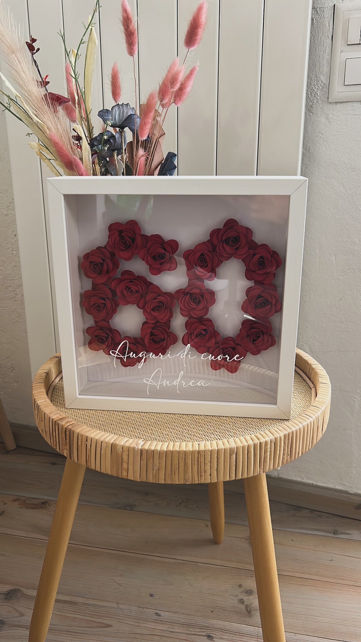 Quadro FIORI con numeri