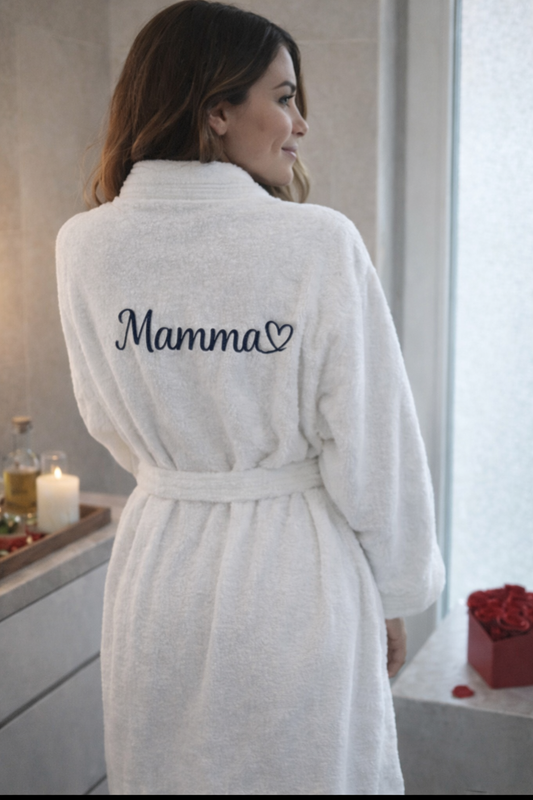 Accappatoio con nome